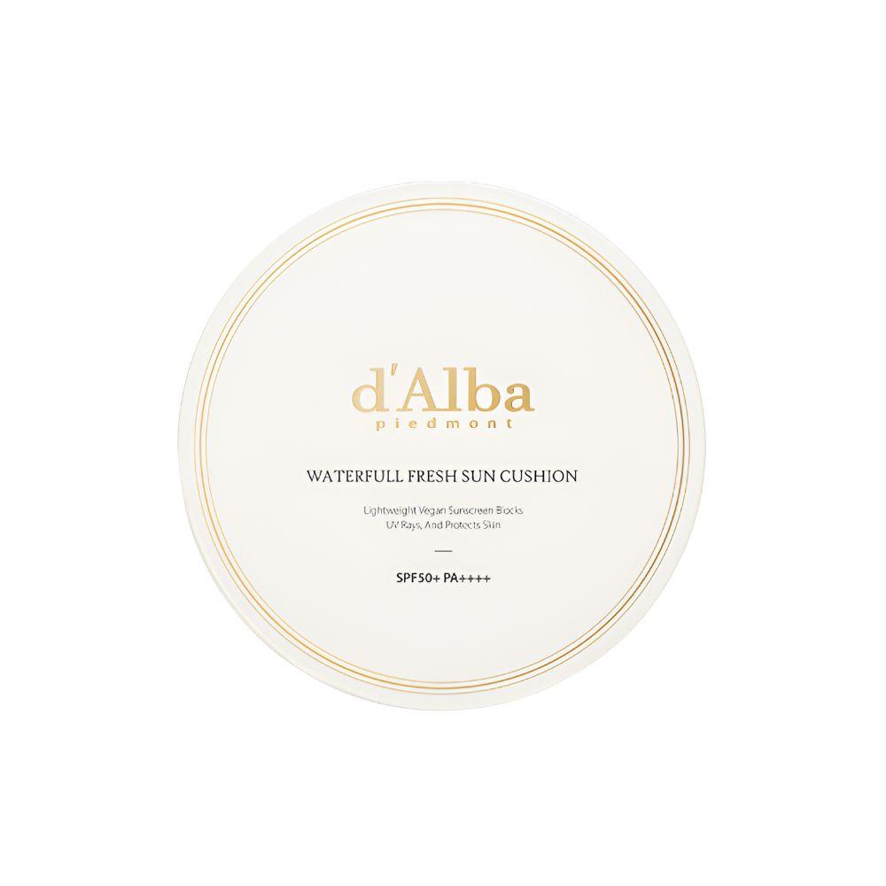 d Alba Waterfull Fresh Sun Cushion SPF50+ PA++++ Hydrating UV Protection 25g