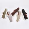 Men's British-Style Suede Nubuck Loafers - Slip-On Casual Shoes