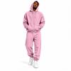 Unisex Kapuzenpullover und Jogginghose Zweiteiliges Trainingsanzug-Set