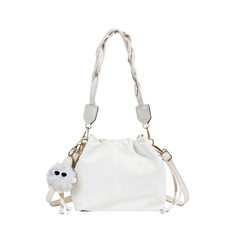 Premium Foreign Style Niche Pink Bag Women 2025 New Versatile Messenger Bag Fashion Handbag Bucket Bag