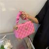 Women's Ruched Handle & Chain Strap in Orange, Pink, White, Green, Ladies Handbags