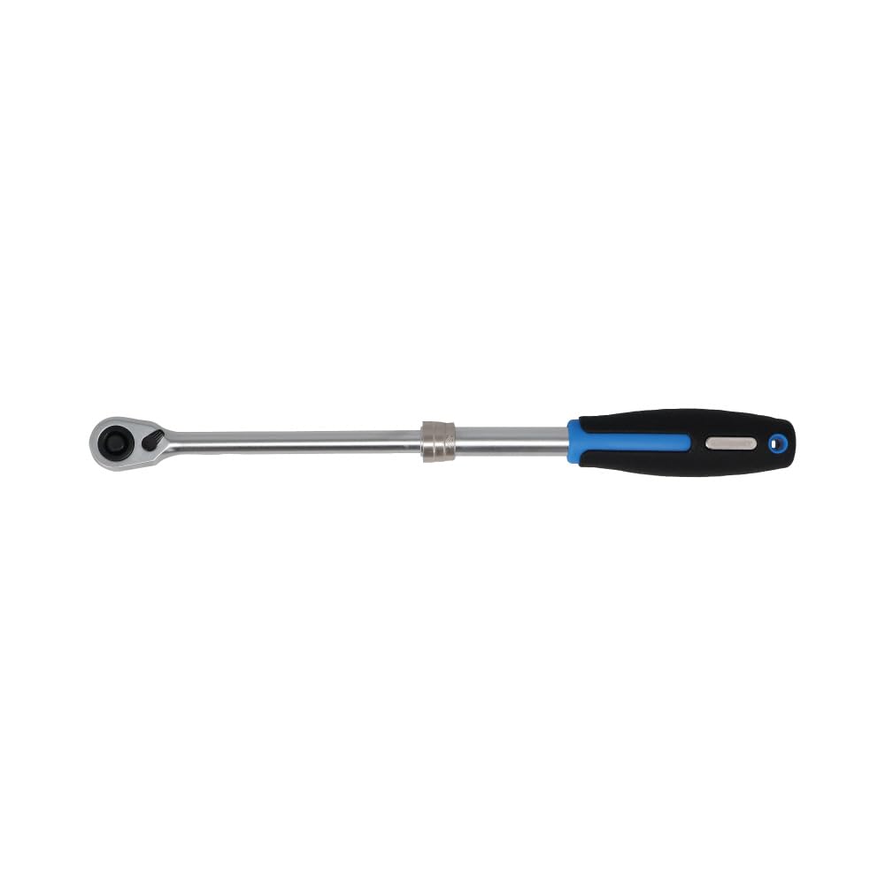 SIGNET 3/8" Drive Telescopic Ratchet Handle, 72 Teeth, 230-345mm Length, 6-Prong Adjustment, Item No. 12582