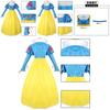 Enchanting Snow White Cosplay Costume Elegant Dress For Halloween Stage Performance