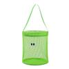 Carry Strap Mesh Beach Bucket Foldable Mesh Beach Bucket Bag Fashion Beach Toy Tote  Kids