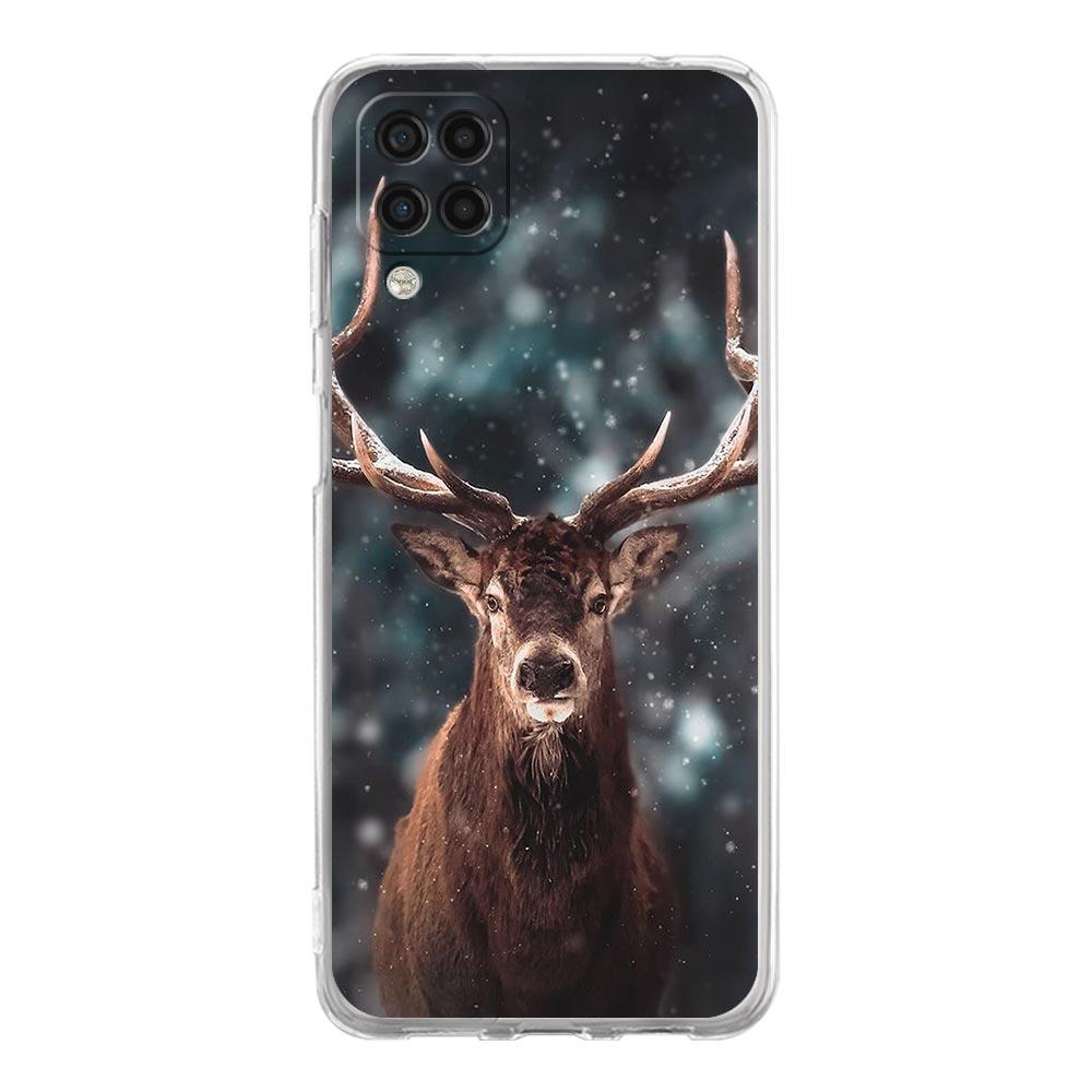 Deer Hunting Camo Phone Case For Samsung Galaxy A51 A71 A21S A12 A11 A31 A41 A01 A03S A22 A13 A33 A73 A53 A52 A32 5G A23 Cover