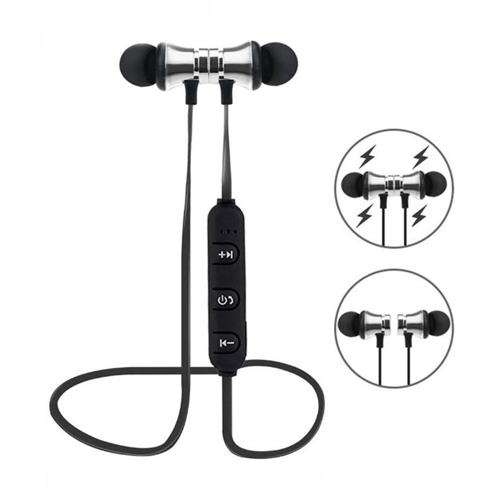Magnetic Wireless Bluetooth Earphone XT11 Music Headset Phone Neckband Sport Earbuds Earphone with Mic For iPhone Xiaomi Samsung