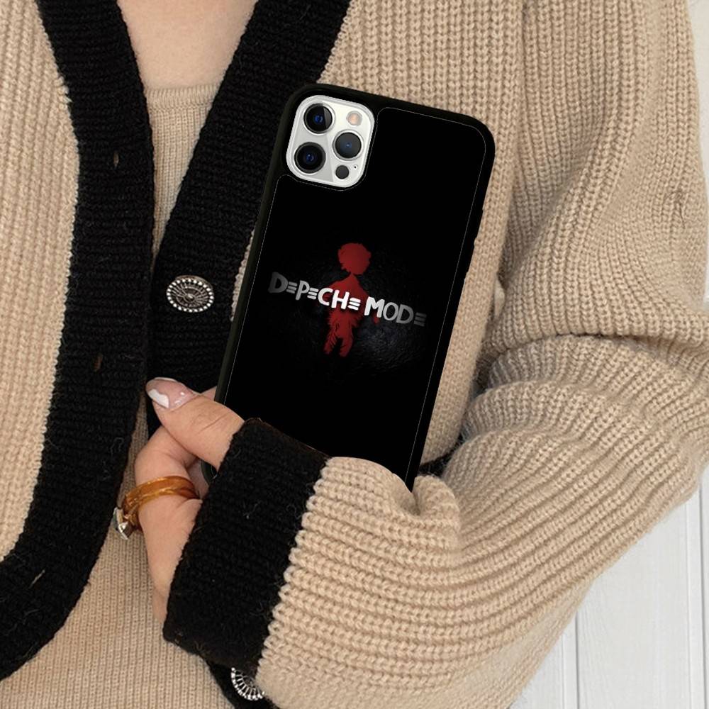 Custodia per Telefono Rock D-Depeche Cool Mode Per IPhone 16 Pro Max 15 14 Plus 14 13 12 11 17 Cover Posteriore in PC+TPU