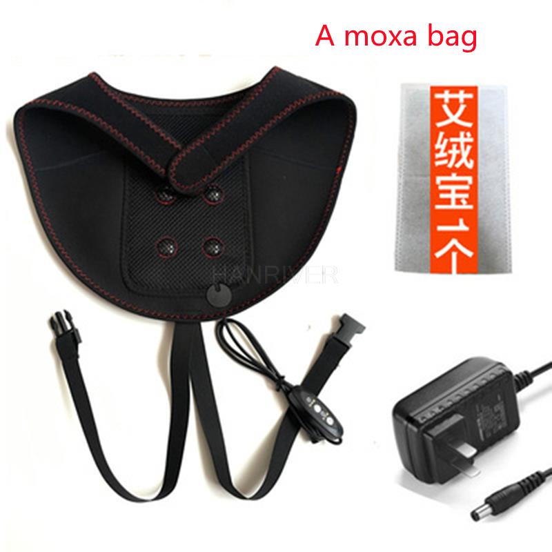 Electric heating big neck guard with electric heating moxibustion therapy vertebral cervical neck guard fever TuoHu neck