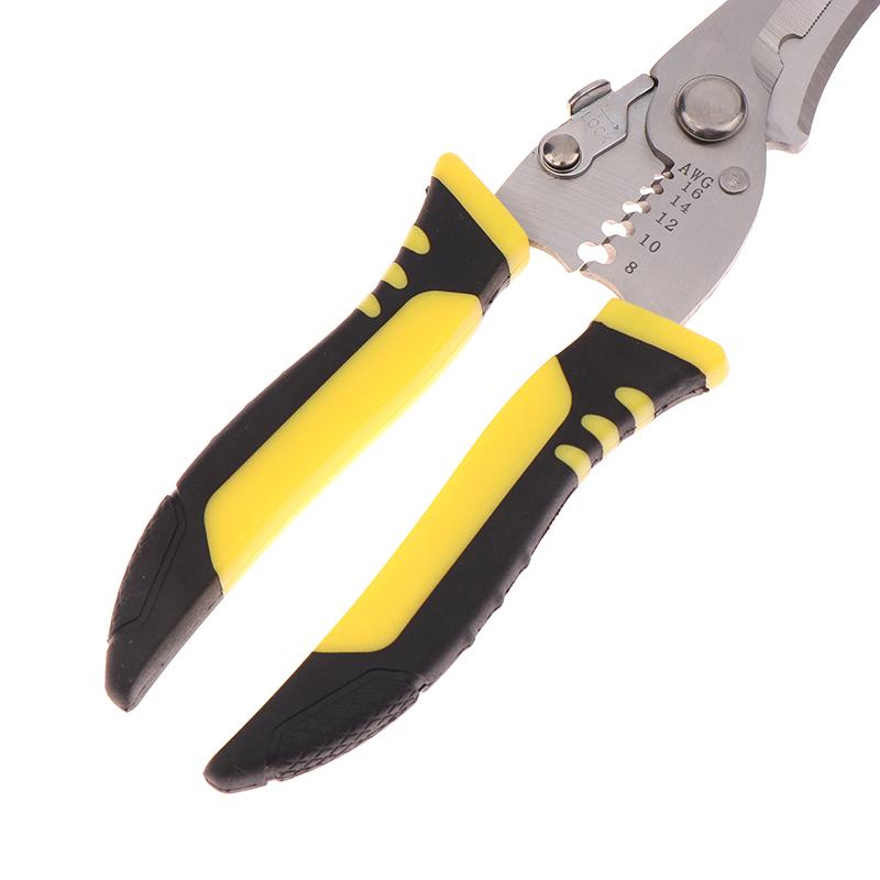 Wire Cutters Crimping Pliers Multi Function Pliers Stripping Pliers Electrician Scissors Hand Tools Electrician Tools Portable
