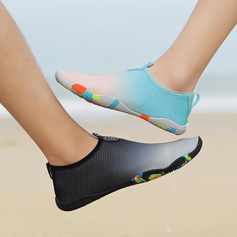 Chaussures Aquatiques Antidérapantes Homme Femme – Pieds Nus Séchage Rapide, Plage Piscine Rivière Surf Yoga