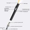 Doctors Nurses Use Pen Light TYPE-C Rechargeable LED Flashlight for Pupil Oral ENT Eye Check