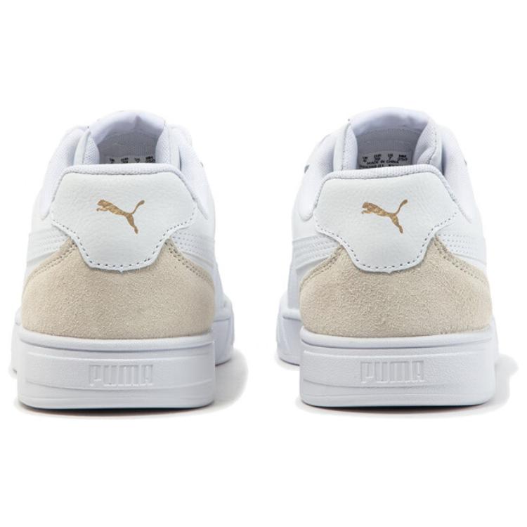 Puma Caven Comfortable Versatile Low-Top Sneakers Unisex Sneakers White Platinum 399398-01