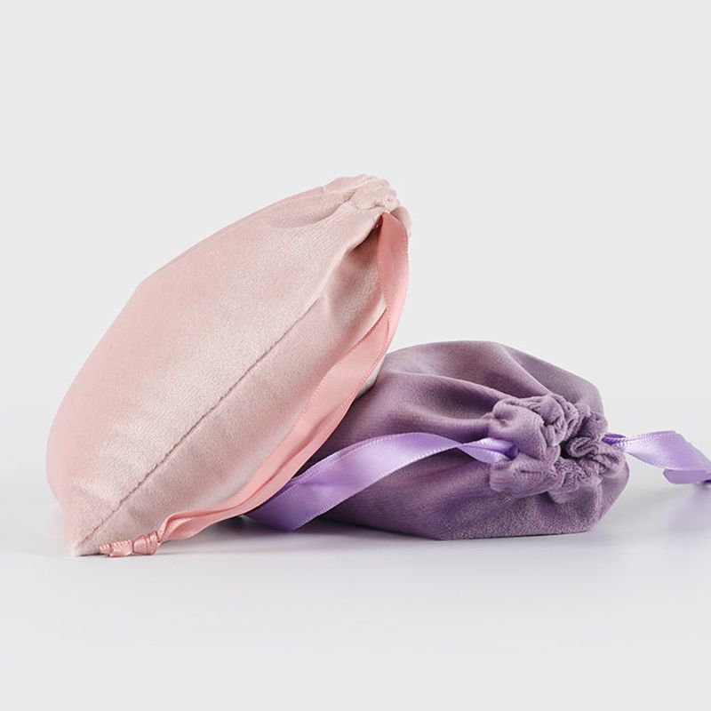 Premium Velvet Jewelry Pouches Set Soft Drawstring Bags for Necklaces, Rings&Earrings Storage, Multi-Color Gift Pouch Collection