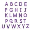 72 Stück Bunte Alphabet-Stickaufnäher A-Z 0-9 Stoff-Applikation Bügel-Aufkleber Aufnäher Handgefertigter Stick-Aufnäher