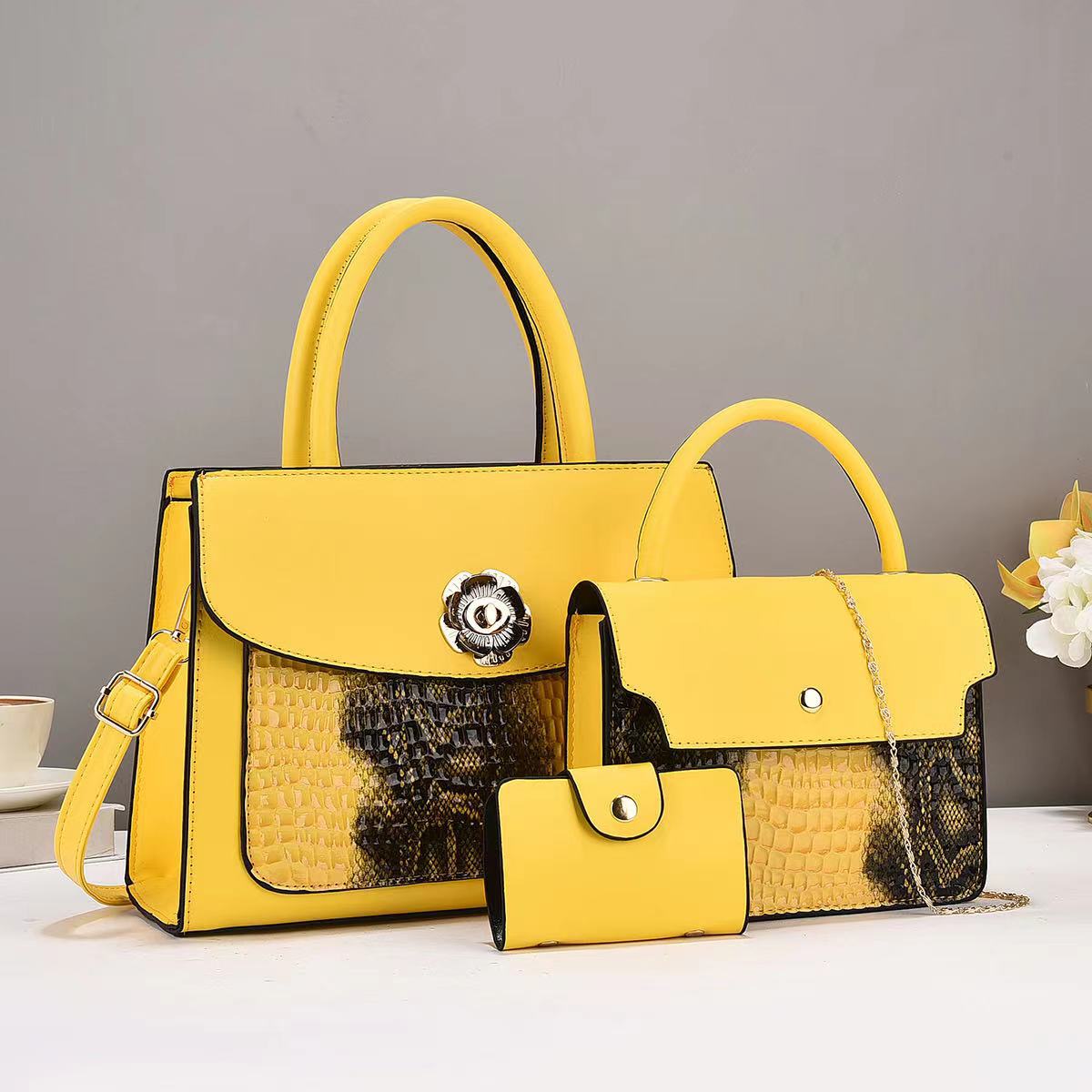 Nieuw Model Moedersteenpatroon Modetrend Dames Tas Hoge Kwaliteit Gevoel Grote Capaciteit Schoudertas Crossbody Tas Handtas .