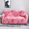 Milk Silk Printed Non Slip Sofa Cover Adjustable Furniture Protector For Living Room Bedroom Home Decor