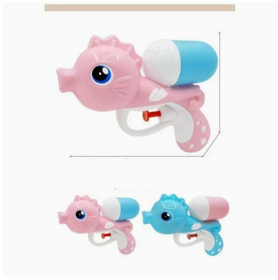In-Stock Cartoon Eagle Water Gun: Press-Type Handheld Dual Pistols for Kids