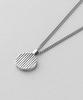 Maz Silver Antique Coin Two-Way Necklace