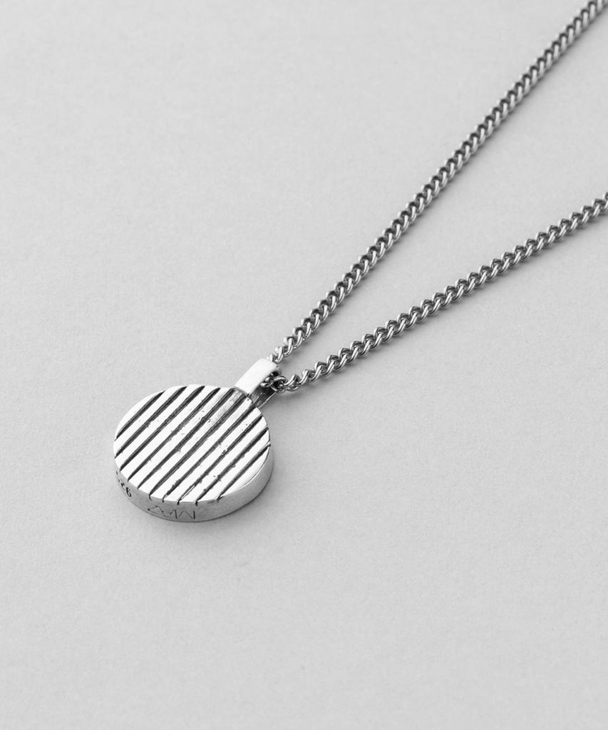 Maz Silver Antique Coin Two-Way Necklace