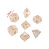 7Pcs Polyhedral Dices Set Table Game for Role Playing Family Gathering Party Favors