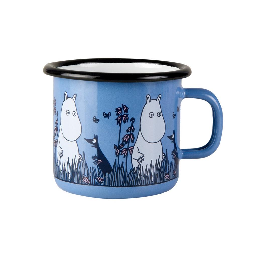 Muurla Moomin Small Friends Moomin Blue Mug, & Sophus, MRA060113,