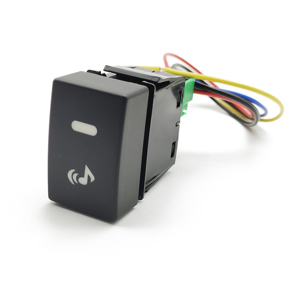 1 Pc Car LED DRL Light Radar Power On Off Fan Camera Mirror Switch Button For Honda Fit HRV VEZEL 2017 2018 2019 2020 2021