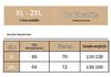 GUJIN Women's High-Waist Seamless Antibacterial Briefs Multi-Pack
