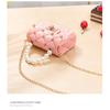 Mini Small Bag New Fashion Pearl Handle Jelly Bags Diamond Nail Plaid Small Handbag