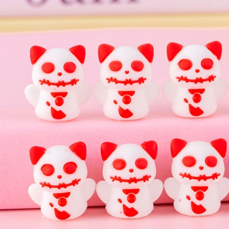 10Pcs Christmas Halloween Pencils Tip Caps Silicone Pencil Protectors for Children Students Adult and Professional