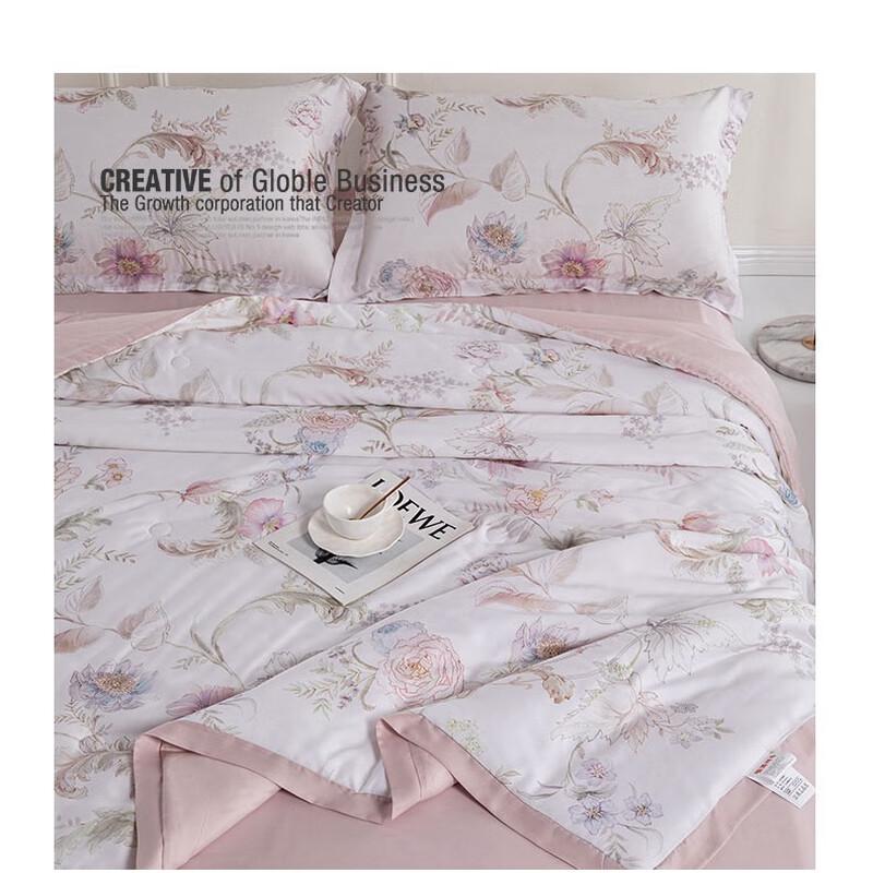 Hengyuanxiang TSB2054 Lyocell Summer Quilt 4-Piece Set