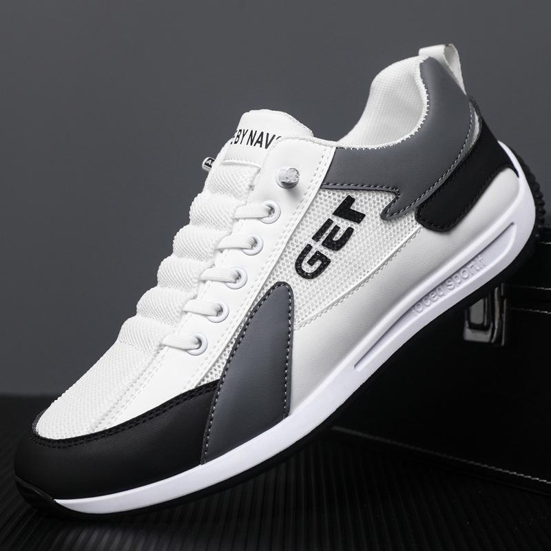 Brand Men's 2025 Summer Lightweight Sports Shoes - Comfortable, Soft Sole, Fashionable, Casual Mesh Design