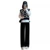 Knitted wide-leg pants women's autumn small straight high waist drape 2025 new thin versatile velvet casual pants