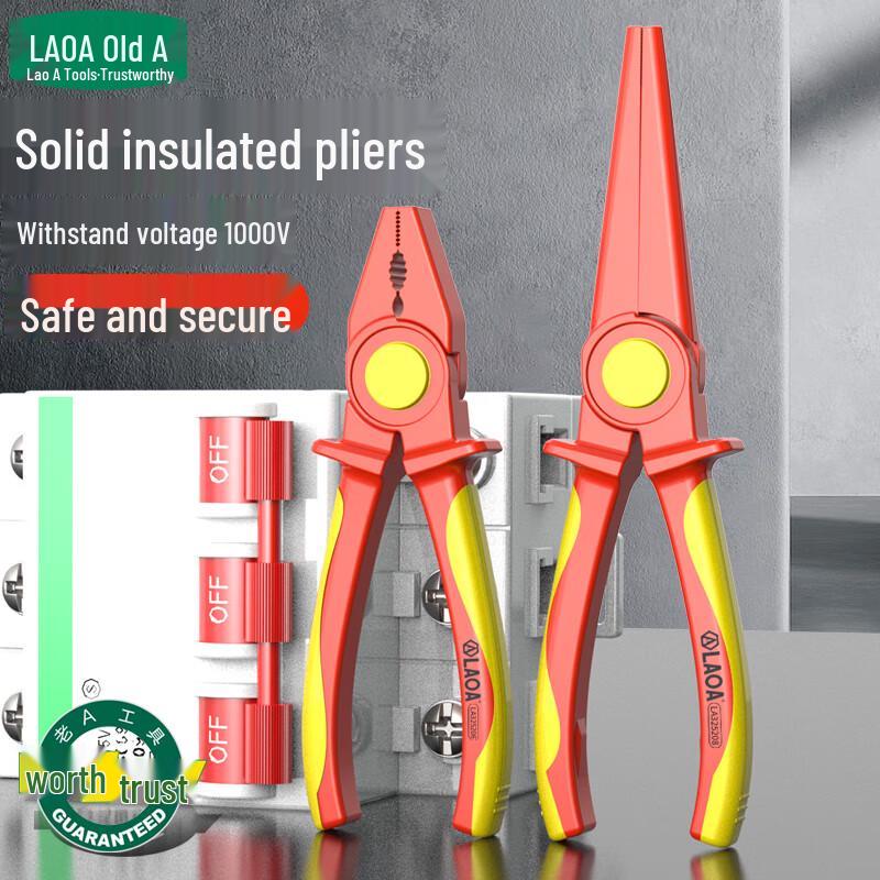 LAOA Insulated Pliers 2-Piece Set
