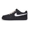 Nike Court Vision Low Coverage Slip Resistant Low top Skateboard Shoes Unisex Black Gray DH2987-002(Team59-)