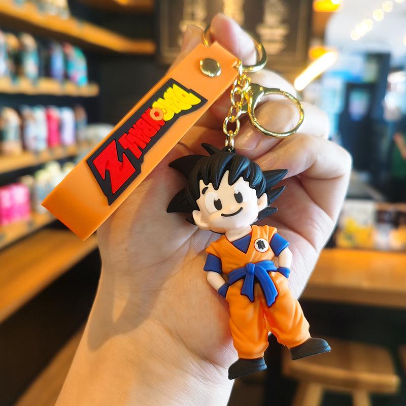 3rd Generation Dragon Ball Goku Keychain Cartoon Cute Gift Present Loong Boat Festival Claw Machine Cute Personalized Gifts Y2k