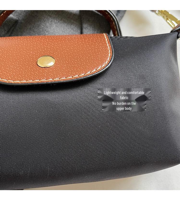 Retro Autumn/Winter Single Shoulder Crossbody Dumpling Bag for Women - High-End Small Commuter Bag