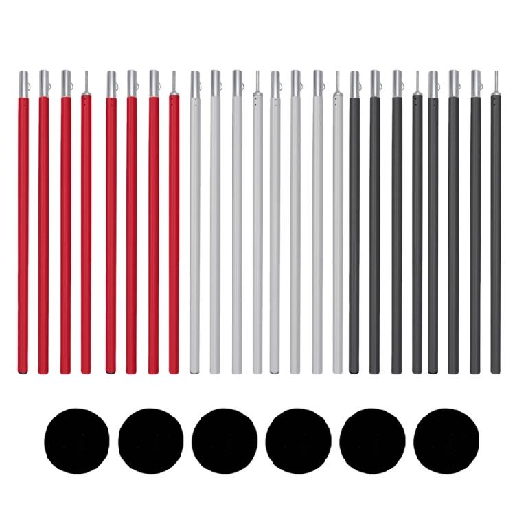 1Set Extendable Tarps Support Whole Weather Camping Poles Segments Tent for Outdoor Shelters