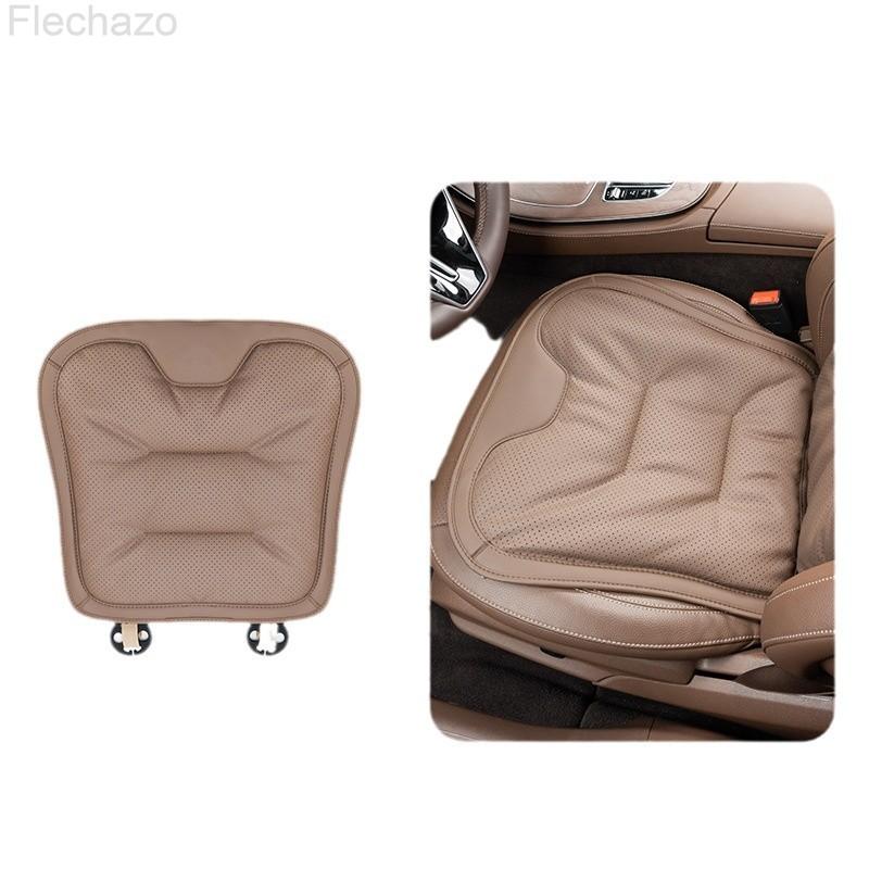 Breathable Nappa Leather Car Seat Cushion Seat Cover for Hyundai Ioniq Santa Fe Sonata Tucson I10 I20 I30 IX25 IX35 Elantra Car esad2