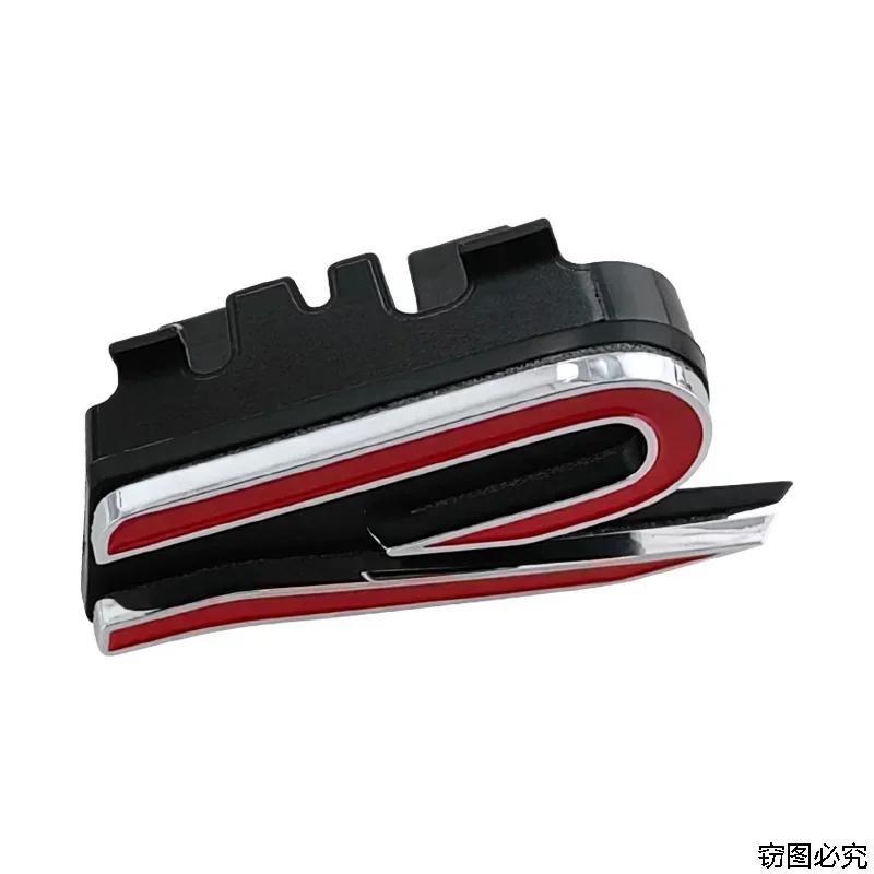 2026 Heiß Für Volkswagen VW 6x2.5cm ABS Auto Frontgrill Emblem Logo Zubehör für Volkswagen RLine Golf 6 7 8 GTI Touareg Passa