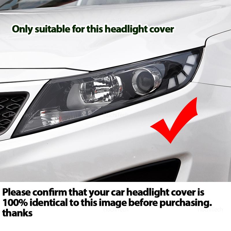 For Kia K5 TF Optima 2009-2013 Headlight Cover Car Headlamp Lens Glass Replacement Front Lamp Shade Auto Shell 2010 2011 2012
