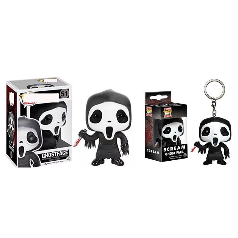 Pop Scream Ghost Face Figures Ideal For Fans And Collectors