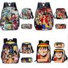 One Piece Backpack Set For Kids With Breathable Oxford Fabric And Cartoon Character Design For School Use