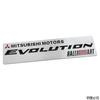 Car Emblem Aluminum Alloy Auto Fender Trunk Badge Stickers For Mitsubishi Ralliart ASX Eclipse Galant Mirage Montero L200 EVO UG2