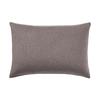 MUJI Smooth Fleece Pillow Cover Dark Brown 43 X 63cm 83412791