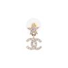 CHANEL Metal, Crystal, Semi Precious Stone Earrings Women's Gold ABB278-B13552-NQ106