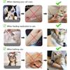 J1UL1N 4 PCS Cat Mittens To Prevent Scratching,Adjustable Dog Booties To Prevent Scratching, For Bathing,Feeding Nailtrimming