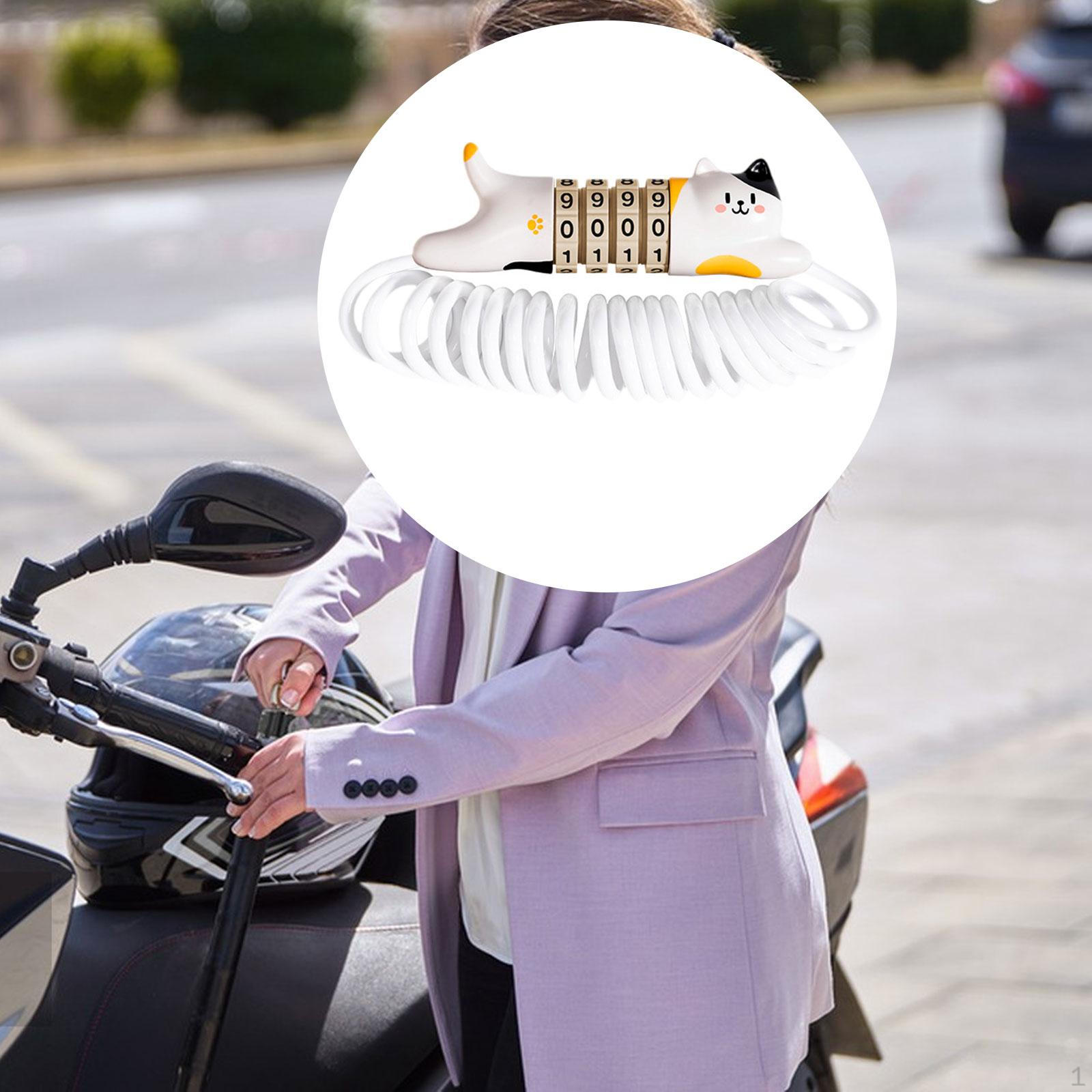 

Helk Block Blocking Restart Device Bicycle Cable for A Suitcase белый