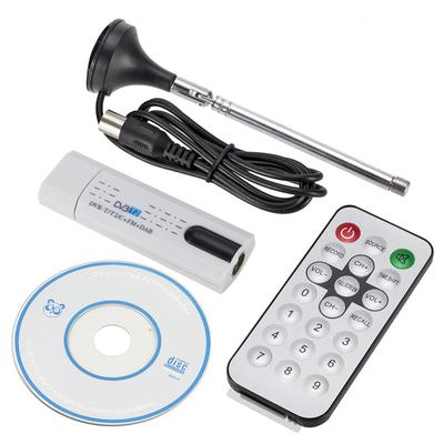 Digitální satelitní TV Dvb T2 USB Tv Stick kompatibilní pro Dvb-t2/dvb-c/fm/dab TV tuner USB Dongle Pk Mk809iv s dálkovým ovládáním