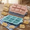 Non-Stick Cake Mold 9-Tank Design Pudding Cup Mold Baking Mold Jelly Mold  Kitchen
