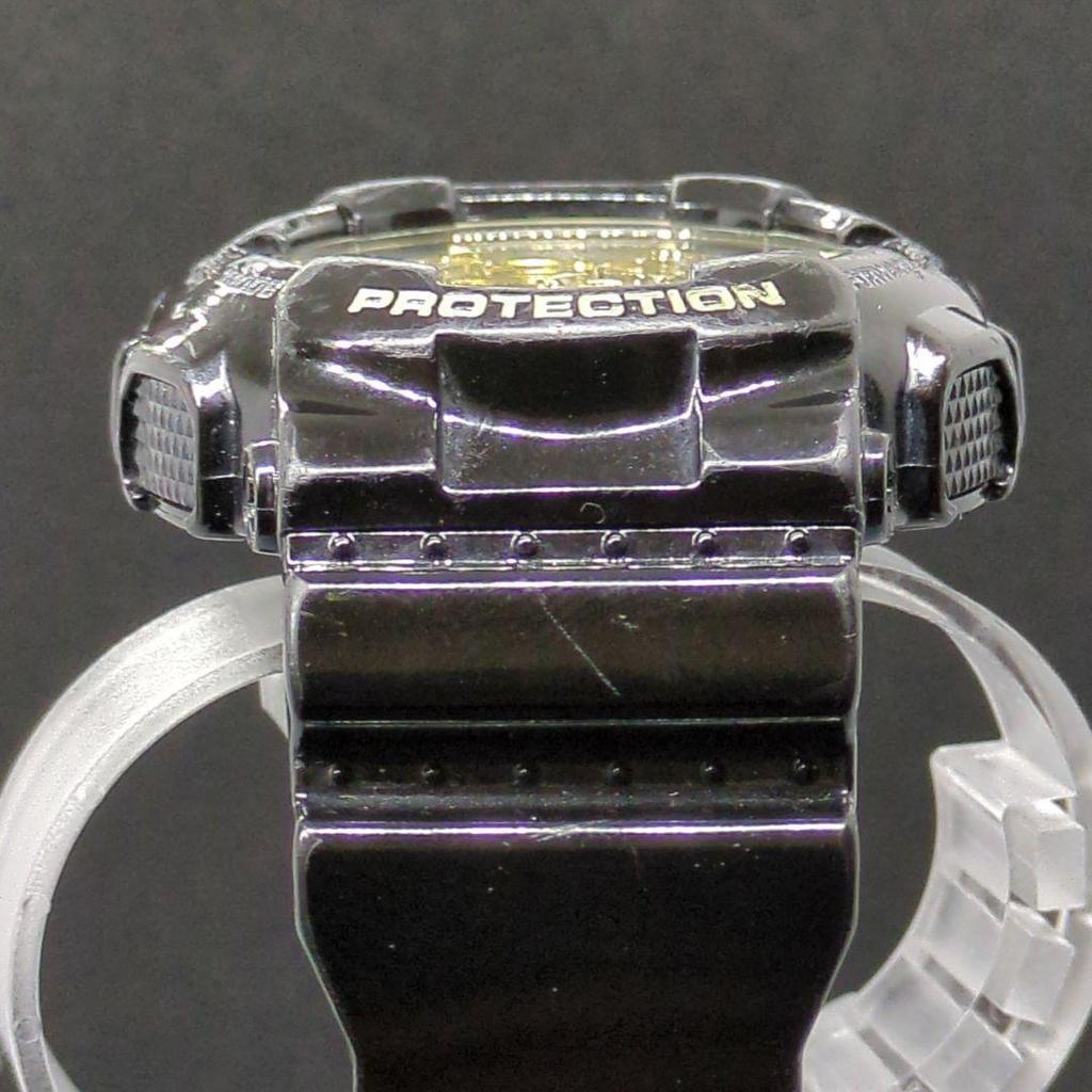 Used Working Casio G-SHOCK GD-100GB Black x Gold Men's Watch